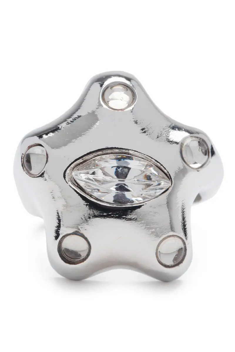 Silver Demi Starlette Ring 1
