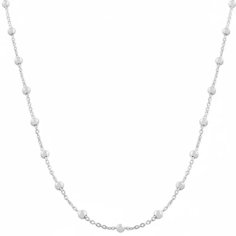 Silver Rhythm Bead Chain 1