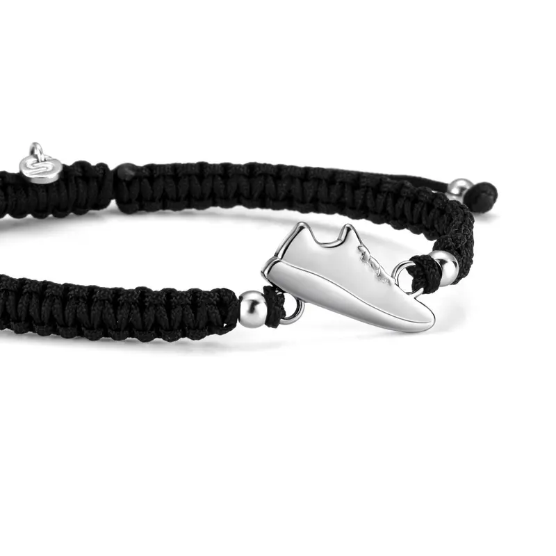 Silver Runner Braided Bracelet 1