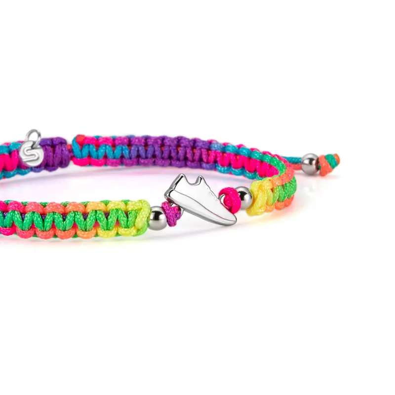 Silver Runner Chromatic Braided Bracelet 1