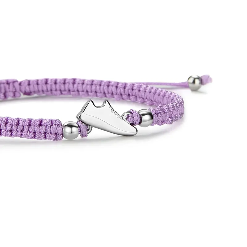 Silver Runner Lila Braided Bracelet 1