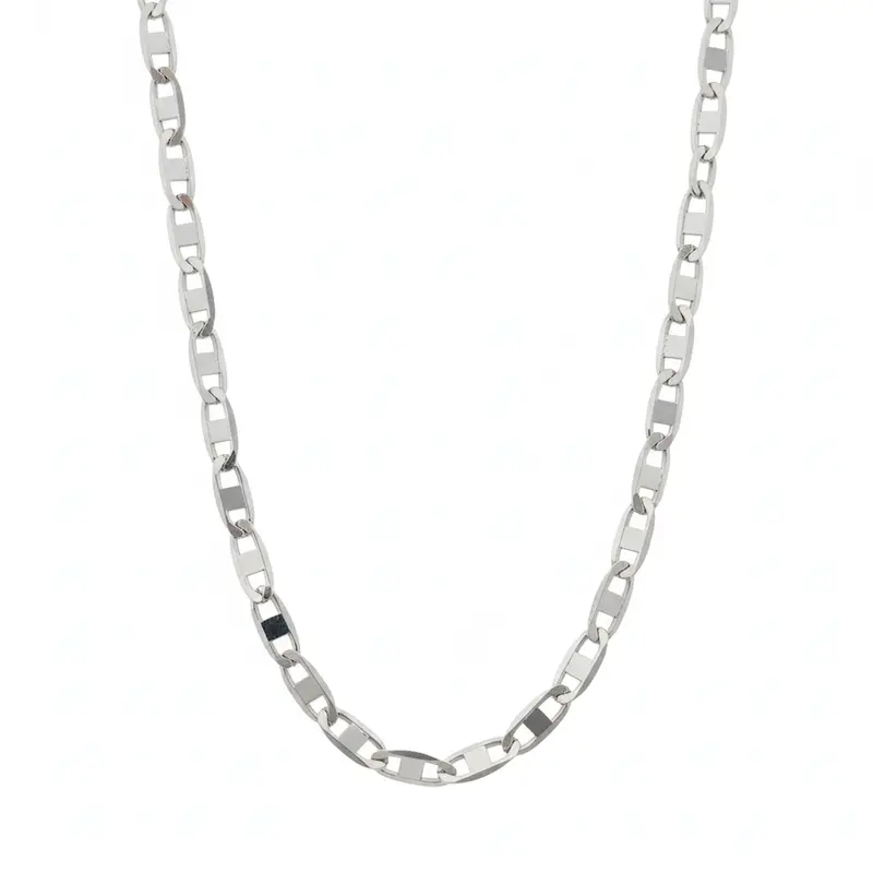 Silver Slim Valentino Chain 1