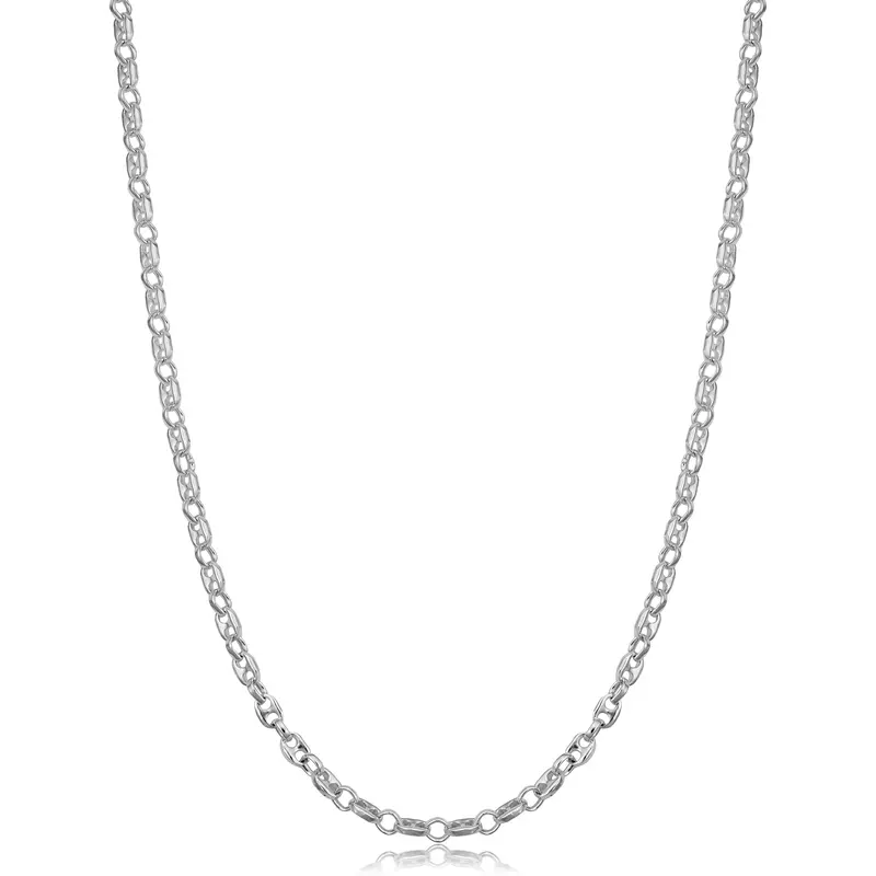 Silver Tides Puffed Mariner Chain 1