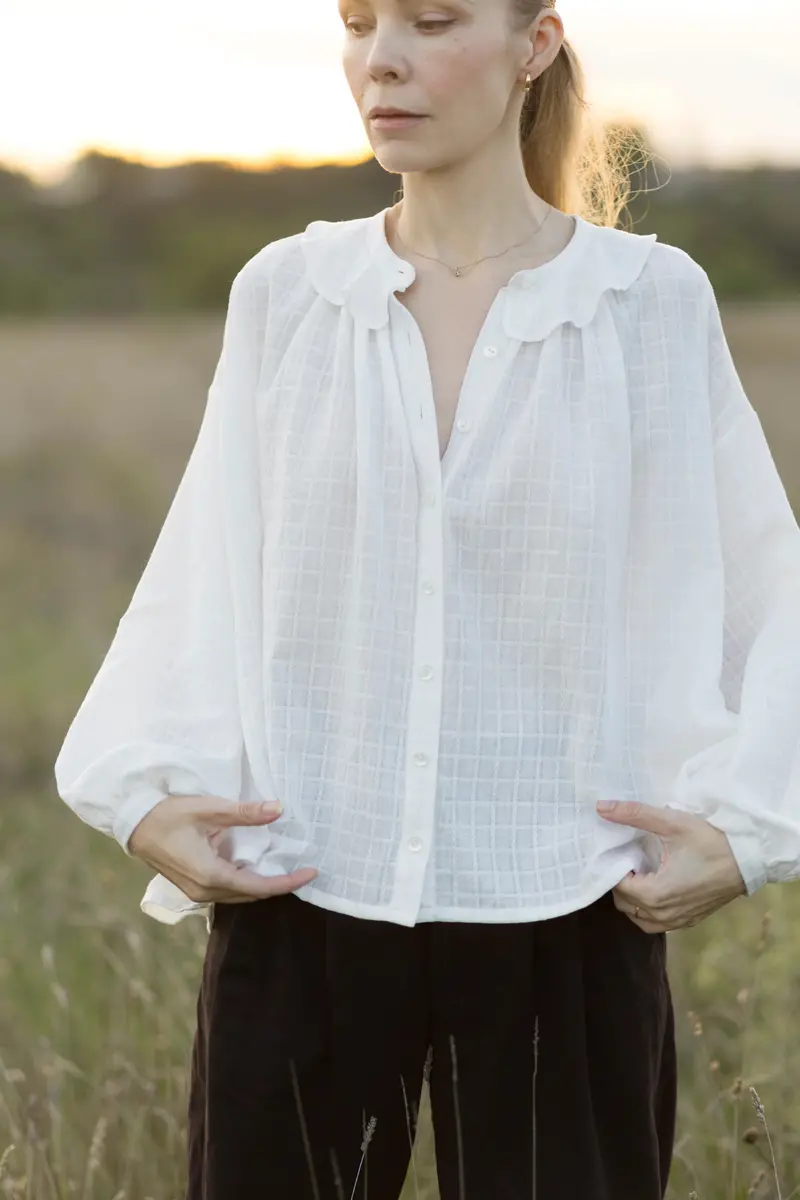 Silversaga Patterns Amelie Blouse 1