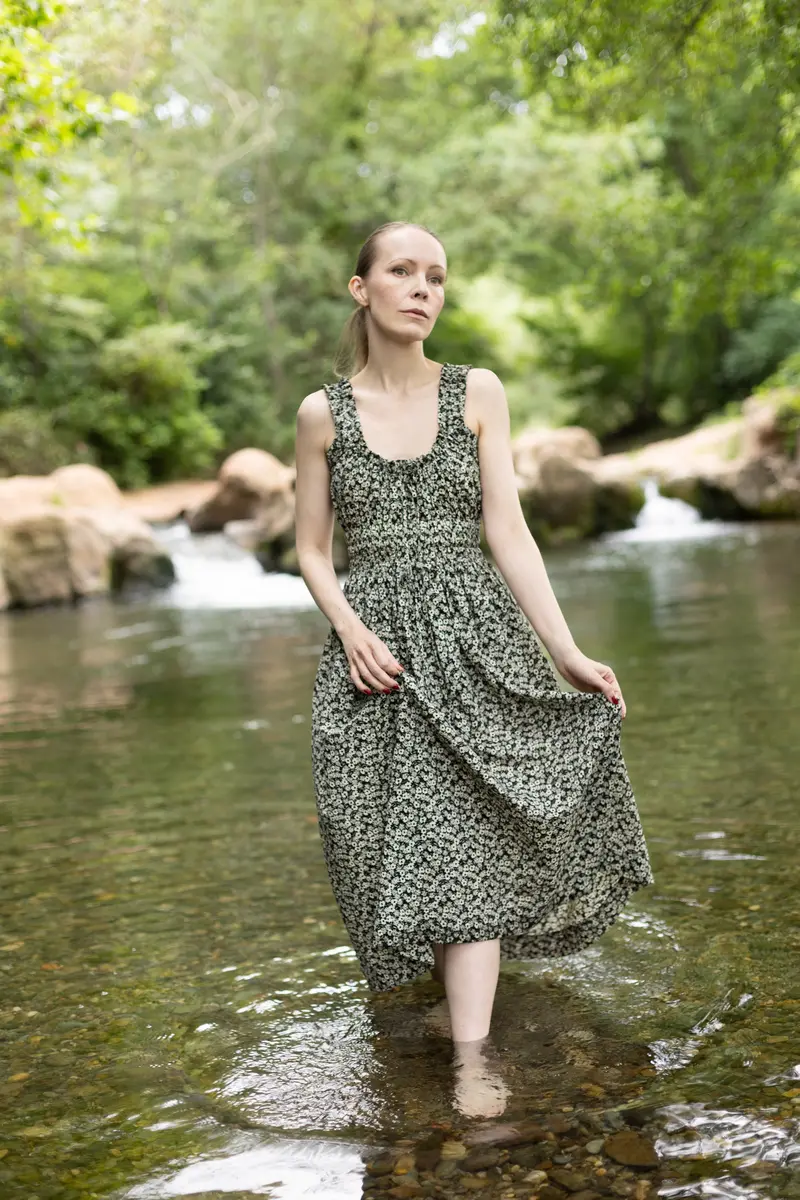 Silversaga Patterns Sleeveless Eleonora Dress 1