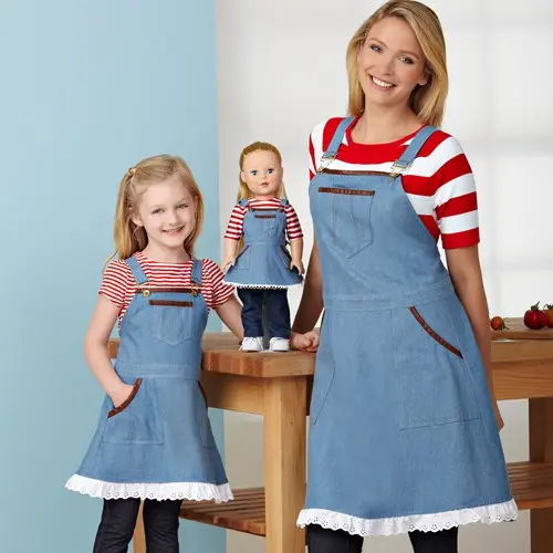 Simplicity Adult/Child Aprons S9395 1