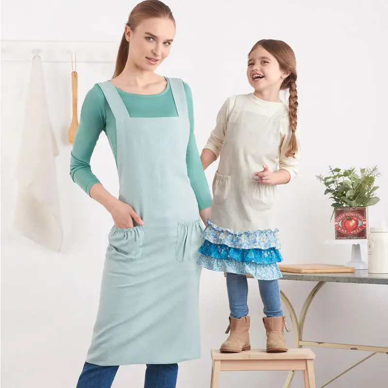 Simplicity Adult/Child Aprons S9436 1