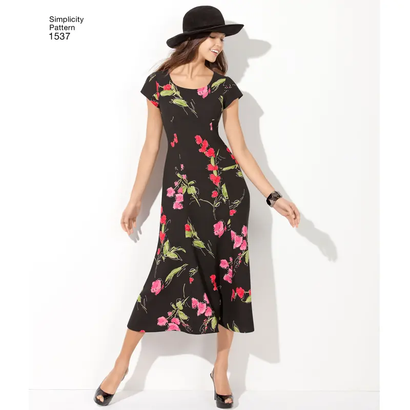 Simplicity Amazing Fit Dress S1537 1