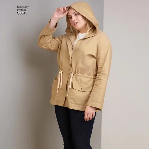 Simplicity Anorak Jacket S8843 1