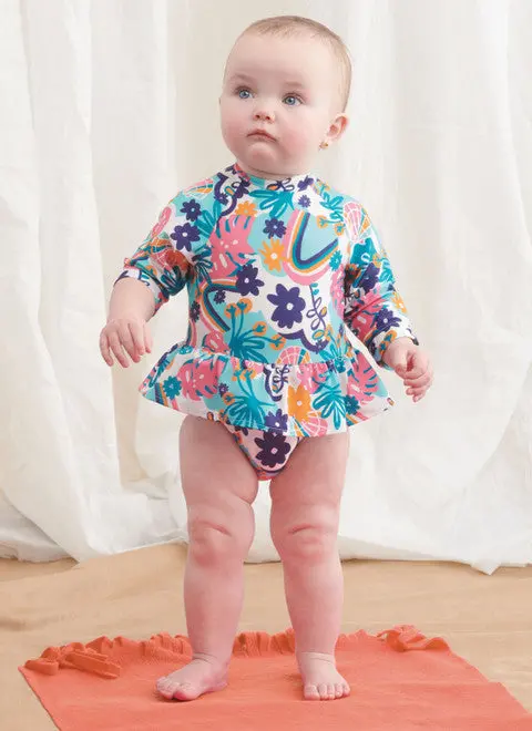 Simplicity Baby Swimsuits S9796 1