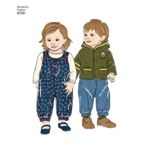 Simplicity Baby Winter Outfit S8759 1