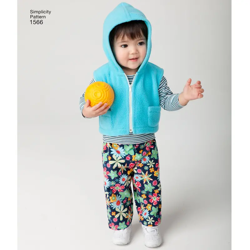 Simplicity Baby's Outfits S1566 1