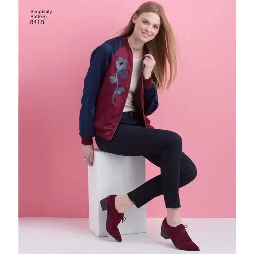 Simplicity Bomber Jacket S8418 1