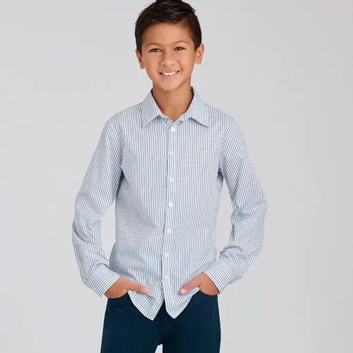 Simplicity Boys/Teens Shirts S9056 1