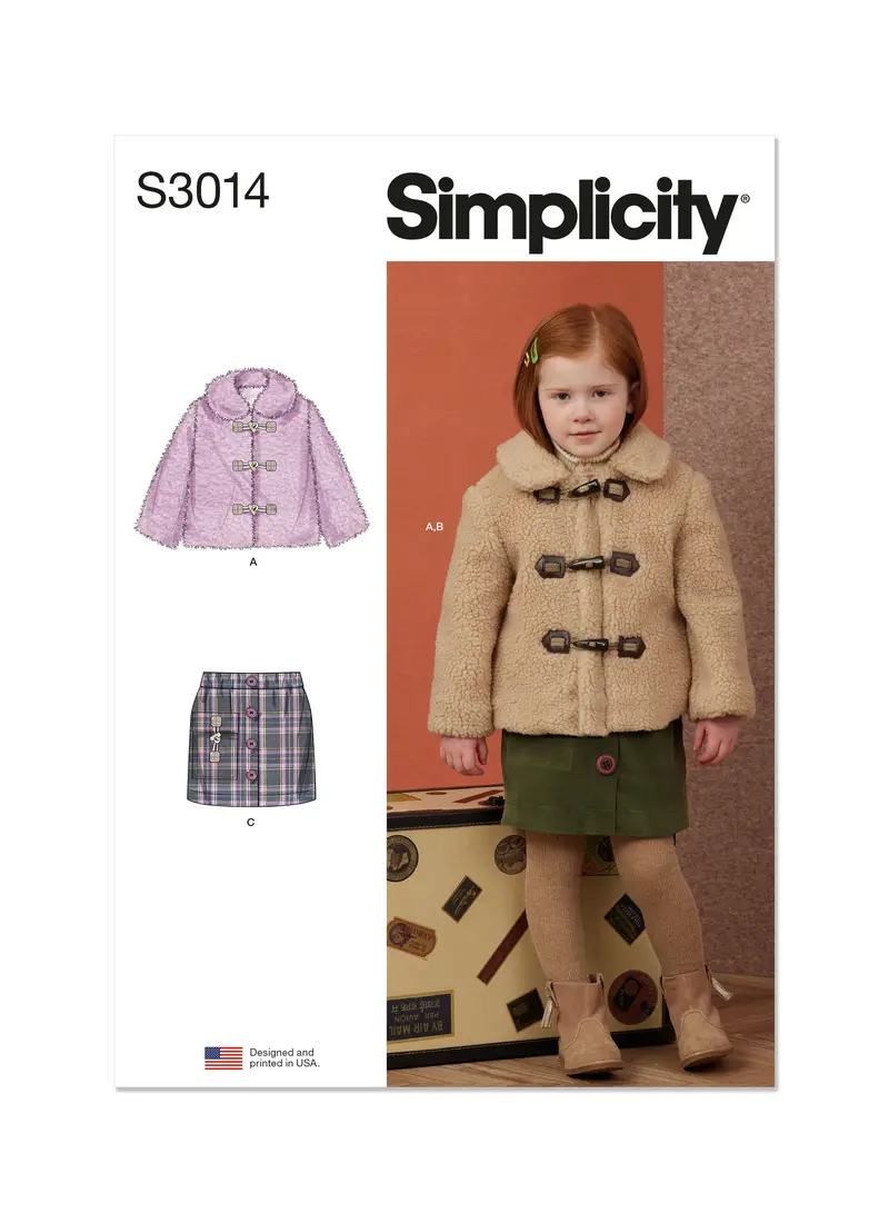 Simplicity Child Jacket & Skirt S3014 2