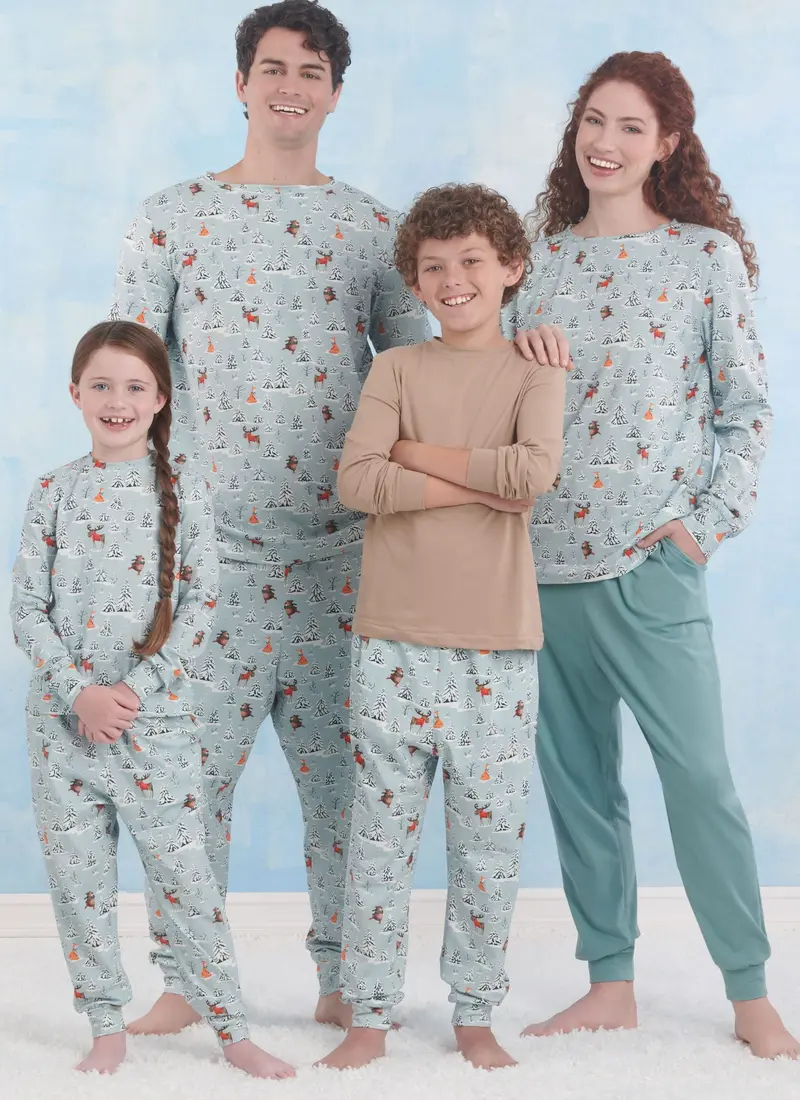Simplicity Child/Teen/Adults Sleepwear S9861 1