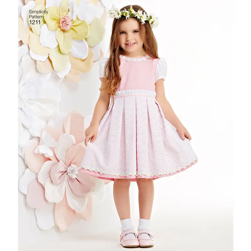 Simplicity Child/Teen Dresses S1211 1