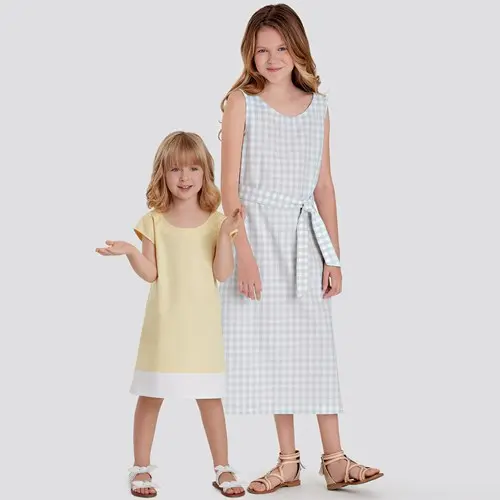 Simplicity Child/Teen Dresses S9120 1