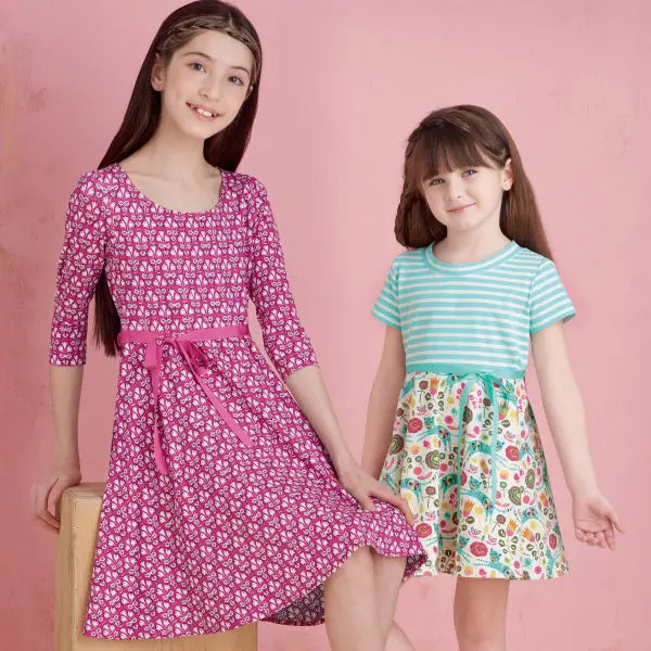 Simplicity Child/Teen Dresses S9322 1