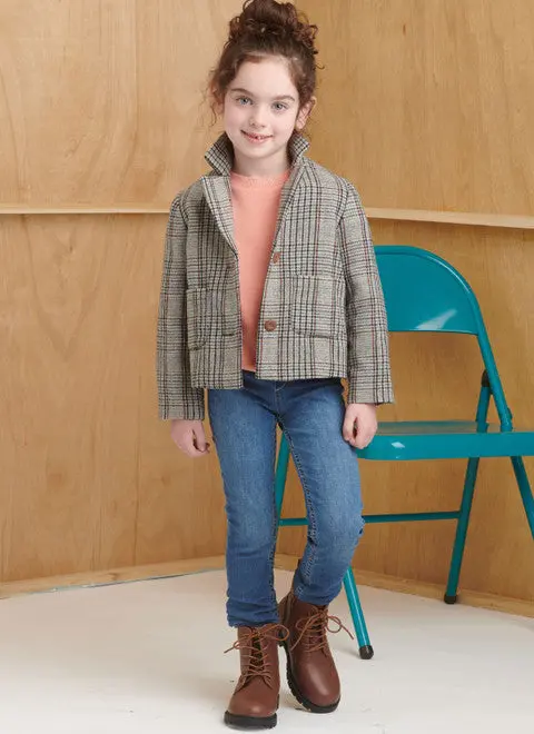 Simplicity Child/Teen Jackets S9831 1