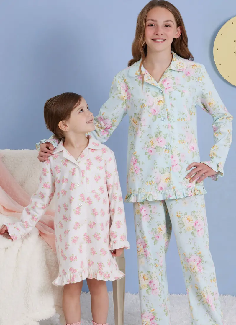 Simplicity Child/Teen Nightwear S3045 1