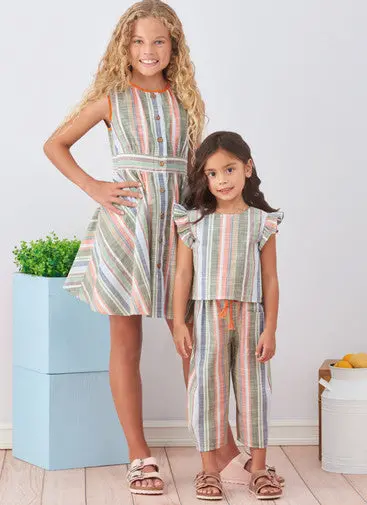 Simplicity Child/Teen Outfit S9761 1