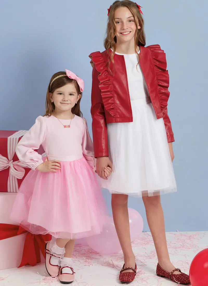 Simplicity Child/Teen Skirts, Jacket & Tops S3044 1