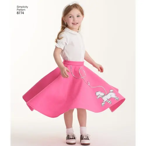 Simplicity Child/Teen Skirts S8774 1