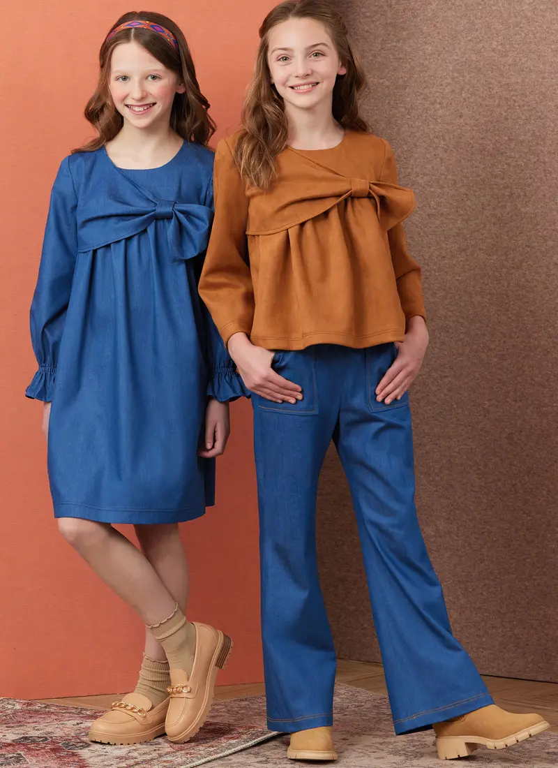 Simplicity Child/Teen Top, Dress & Trousers S3015 1