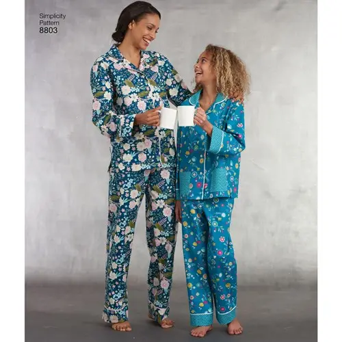 Simplicity Child/Teen/Women's Nightwear S8803 1