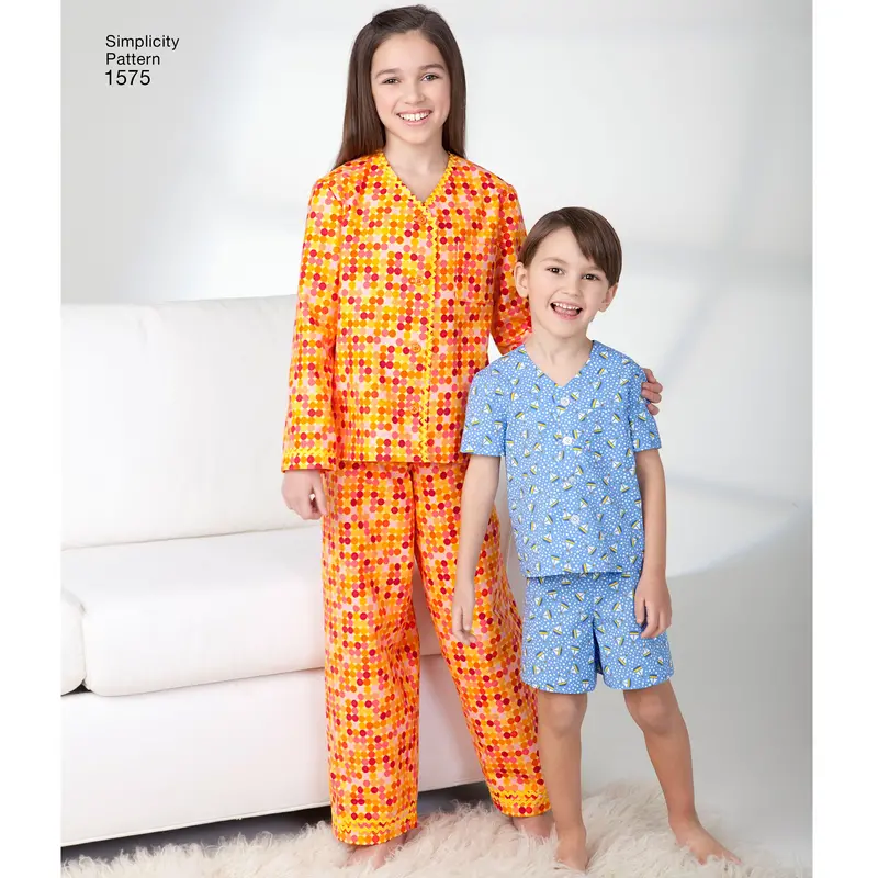 Simplicity Child/Teen's Nightwear S1575 1