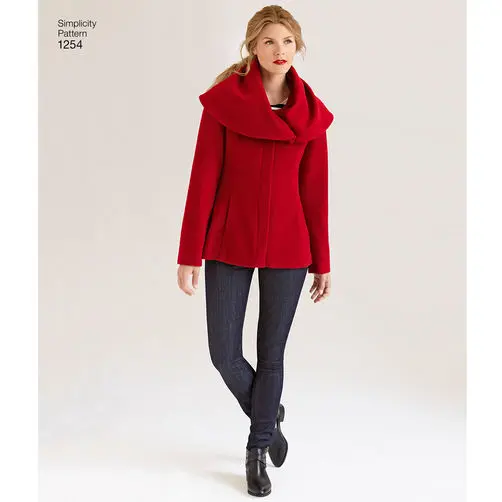 Simplicity Coat And Jacket S1254 1