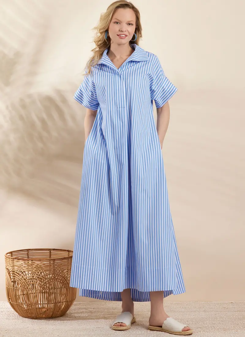 Simplicity Collared Dress S3130 1
