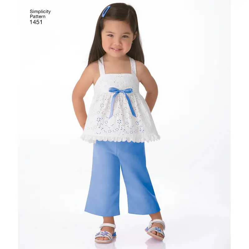 Simplicity Dress, Top, Trousers/Shorts S1451 1