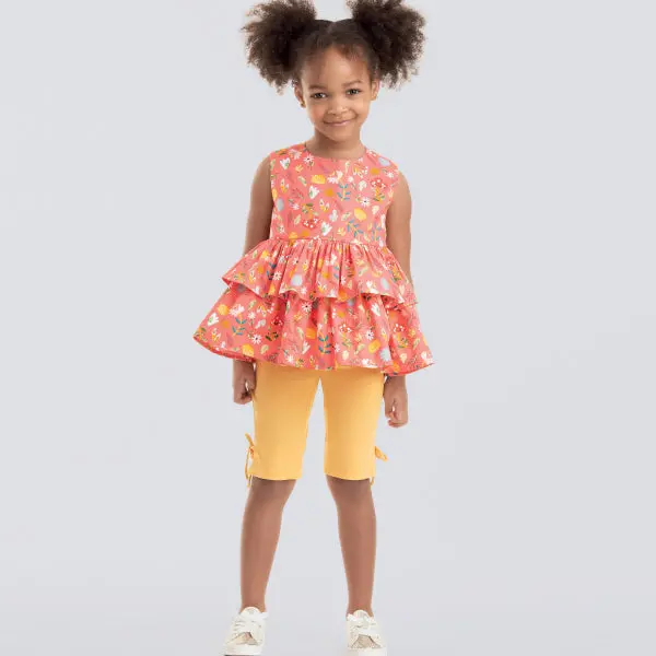 Simplicity Dress, Tops And Leggings S9154 1