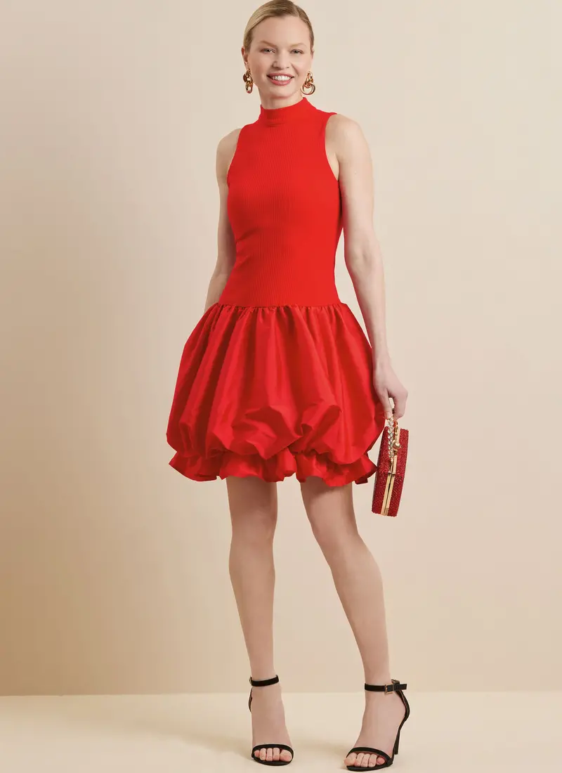 Simplicity Dress With Petite Lines S3132 1