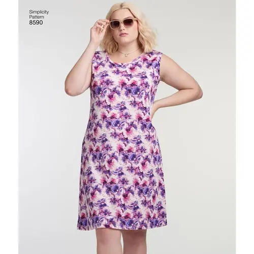 Simplicity Dresses S8590 1