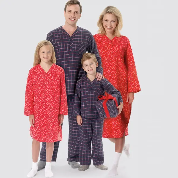 Simplicity Family Nightwear S9211 1