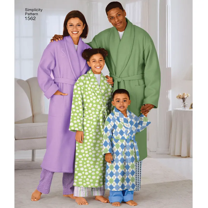 Simplicity Family Robes S1562 1