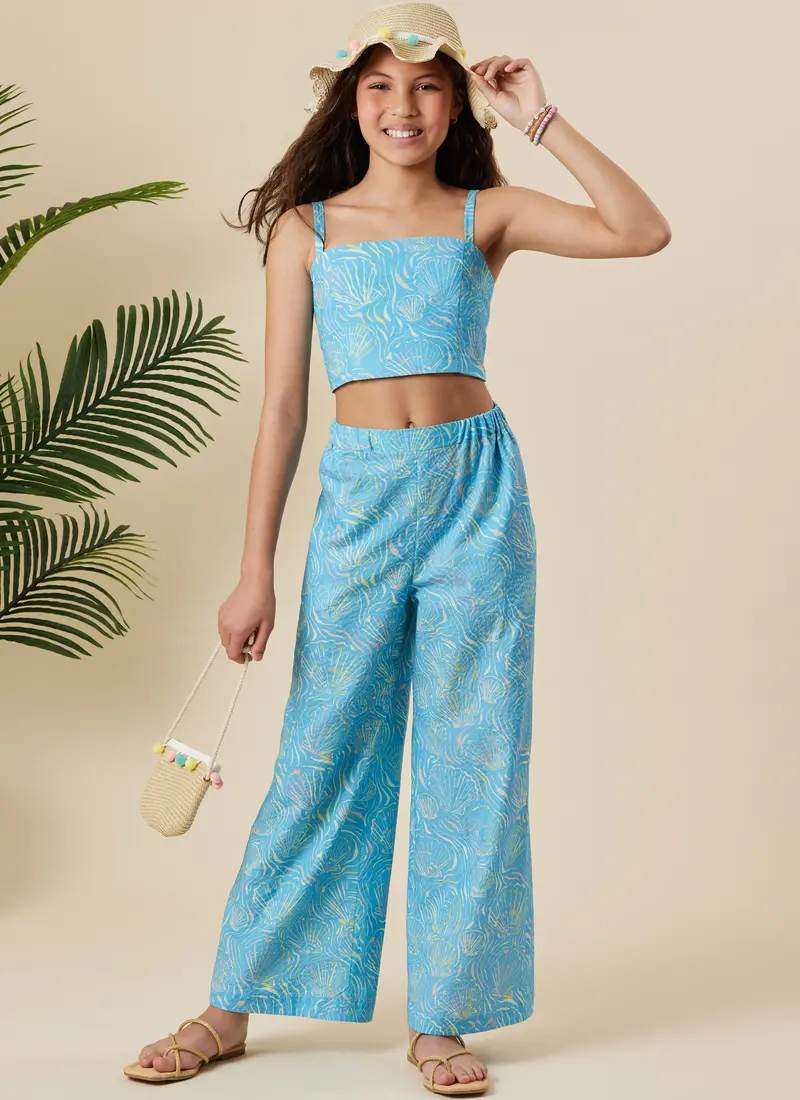Simplicity Girls' Top, Shorts And Trousers S3149 1