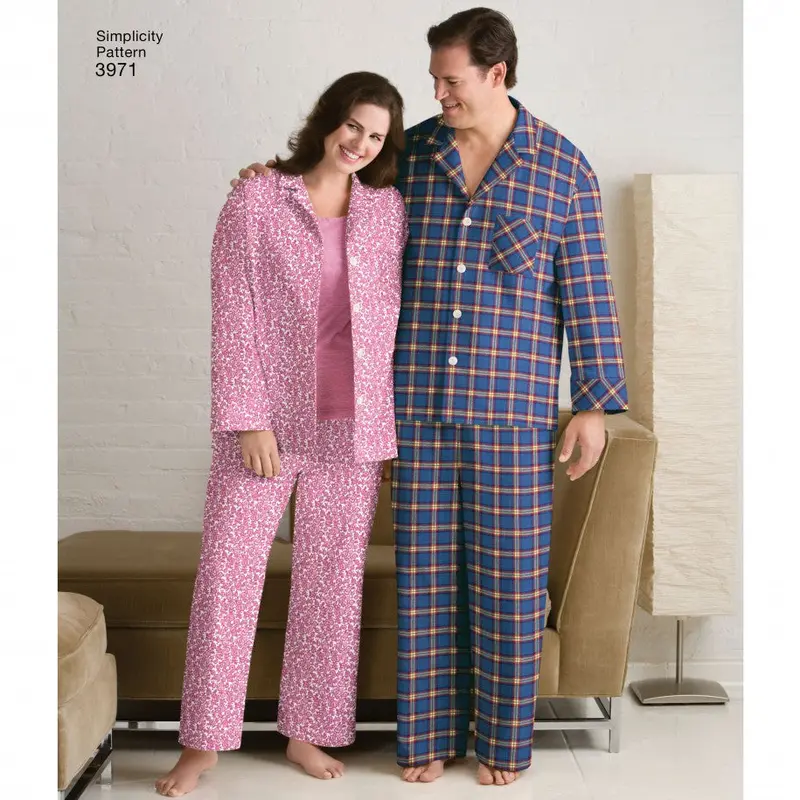 Simplicity His And Hers Nightwear S3971 1