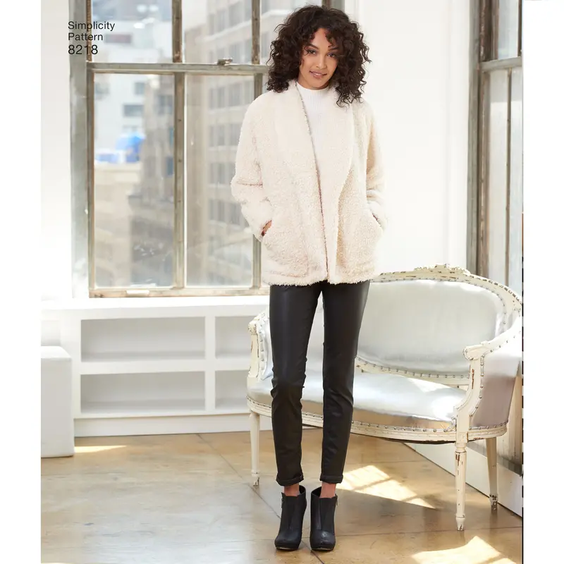 Simplicity Jacket And Vest S8218 1