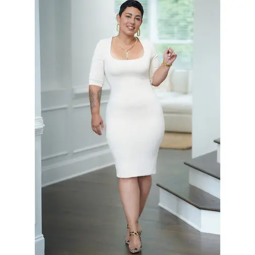 Simplicity Knit Dress S9701 1