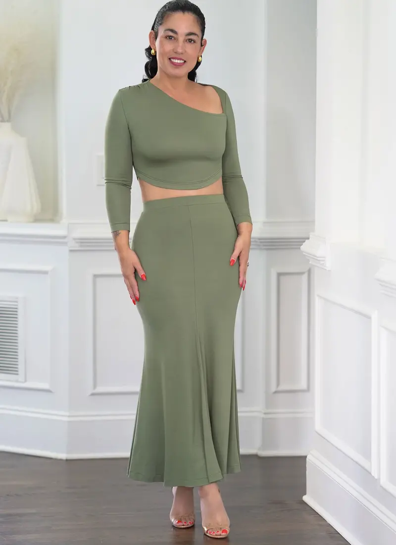Simplicity Knit Top And Skirt By Mimi G Style S3140 1