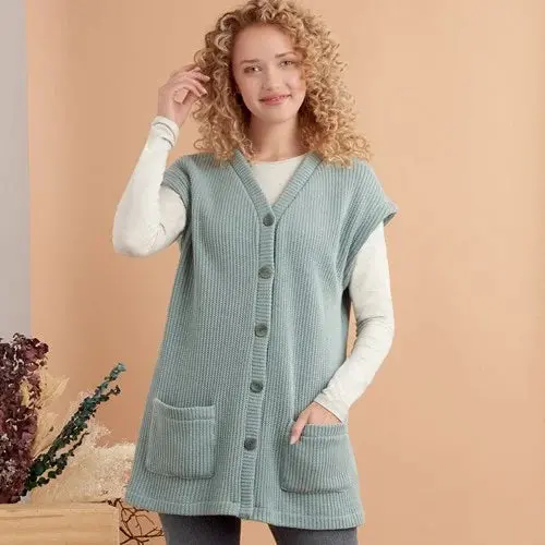 Simplicity Knit Vests S9374 1