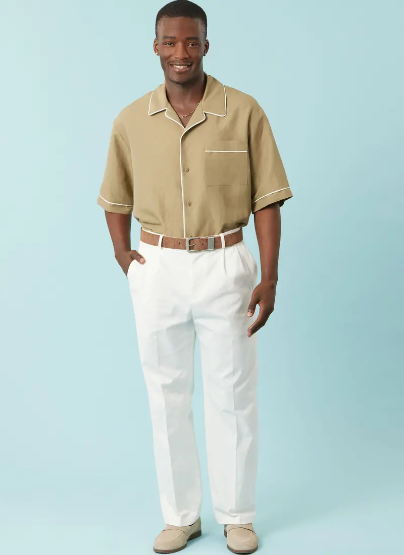 Simplicity Men's Shirts S3075 1