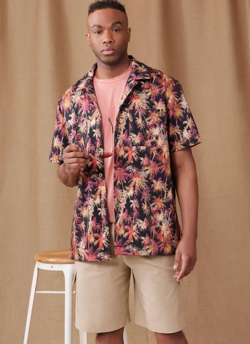 Simplicity Men's T-Shirt, Shirt & Shorts S9960 1