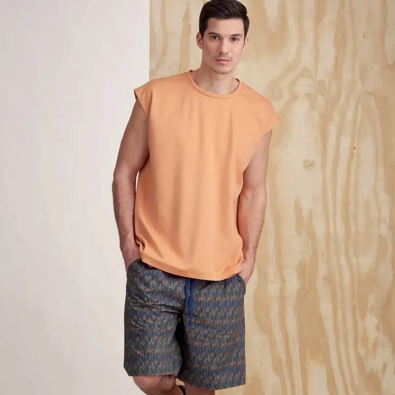 Simplicity Men's Top And Shorts S9314 1