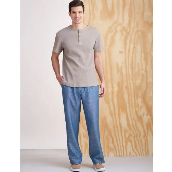 Simplicity Men's Tops And Trousers S9315 1