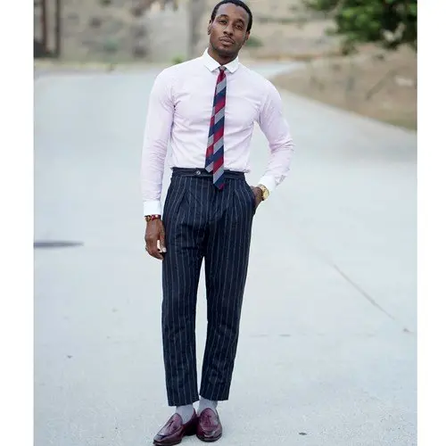 Simplicity Men's Trousers S9043 1